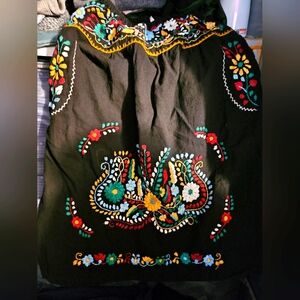Mexicana Embroidered skirt
